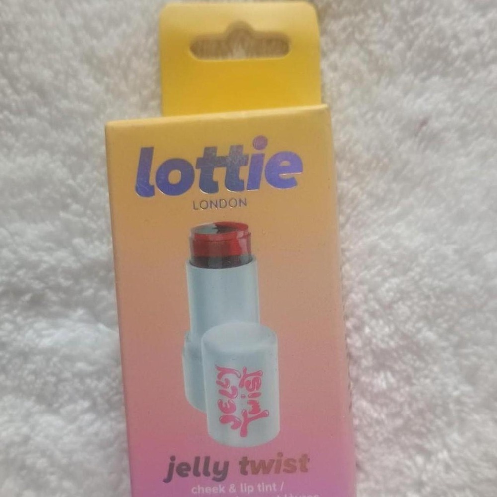 Lottie London Jelly Twist Cheek & Lip Tint Stick Red Flush Makeup New Boxed